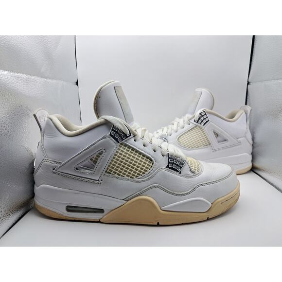 Size 10M | 11.5W - Jordan 4 Retro Pure Money (2017) - 308497-100 - Picture 1 of 9